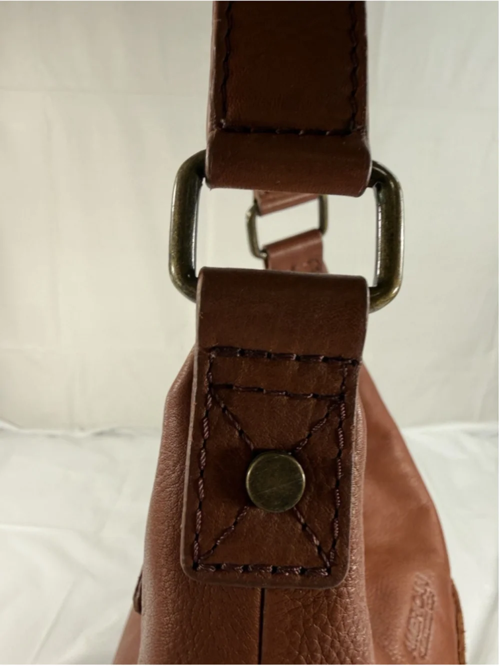 American Leather Co Carrie Hobo Shoulder Bag